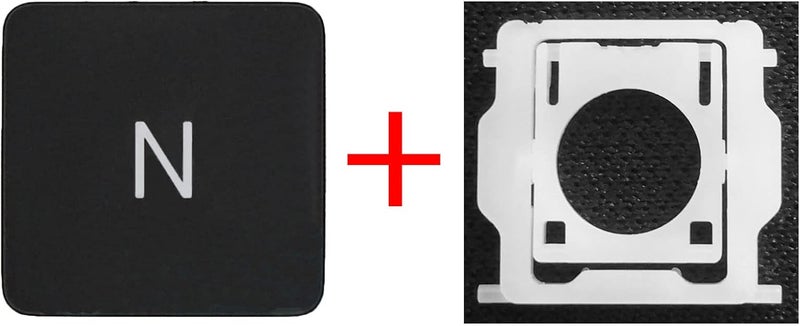 GRMTRV Replacement Individual Key Cap Hinge for MacBook Air 13'' 15'' M3 M4 A3113 A3114 A3240 A3241, 14'' 16'' Pro/Max M4 A3185 A3186 A3401 A3112 A3403 2024-2025 (N) - Image 4